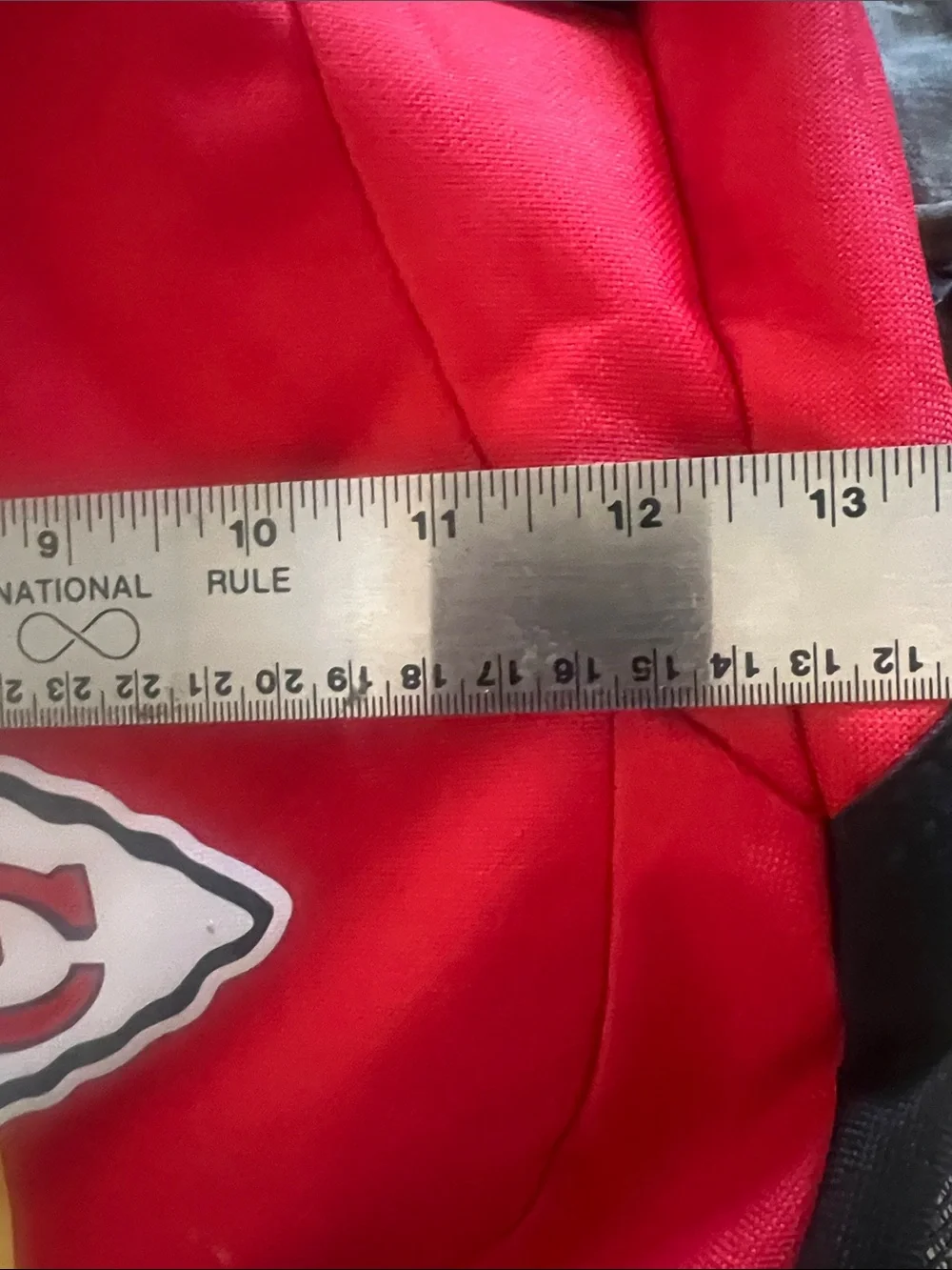 Kansas City Chiefs Red Logo Backpack